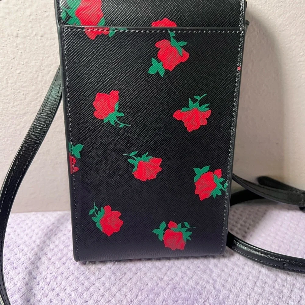 New Kate Spade Madison Ditsy Rose Toss Phone Crossbody
